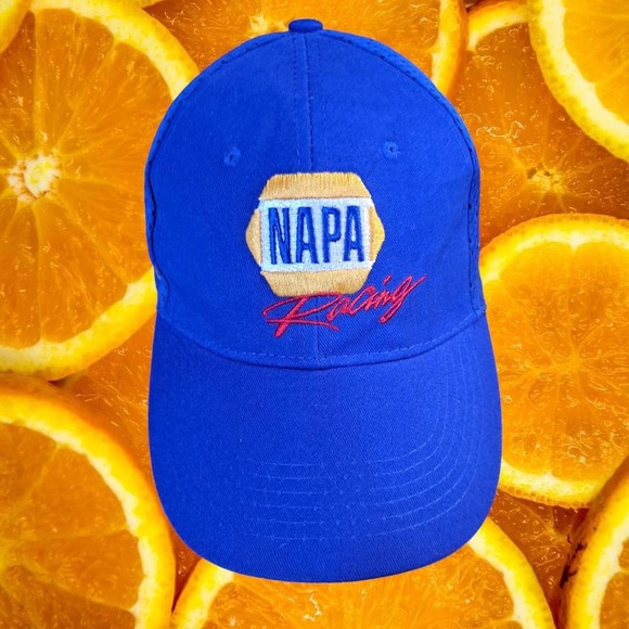 NAPA Racing Nascar Cup Adjustable Hook and Loop Hat Baseball Cap - Picture 1 of 8